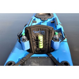 Expedition Kayak Seat 20" High Back Support with Lumbar Roll and Nylon Gel seat Bottom for Kayaking Comfort