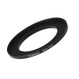 Fotodiox Metal Step Up Ring, Anodized Black Metal 52mm-72mm