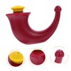 LALAFINA Red Yoga Pot for Nose Wash Sinus Irrigation Made