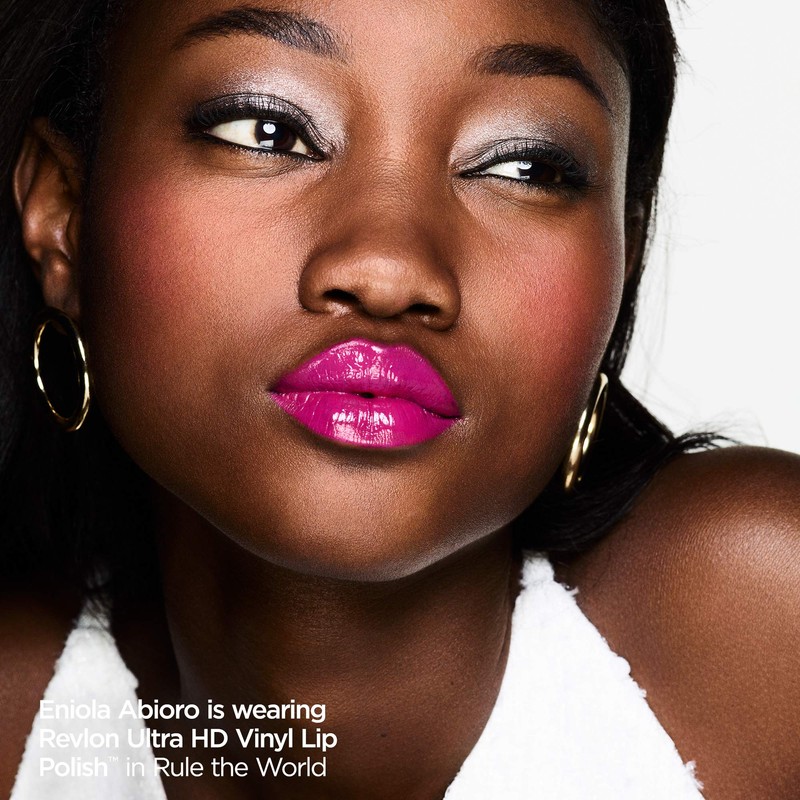 Revlon Ultra HD Vinyl Lip Polish, Liquid Lipstick, Game On,