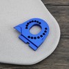 eMagTech Aluminum Motor Mount Plate Compatible with Traxxass 1/10 RC