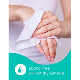 Dymacare Hand Wipes | Dermatologically tested Wet Wipes for Hands & Body and Face | 3 Packs (45 wipes in total)