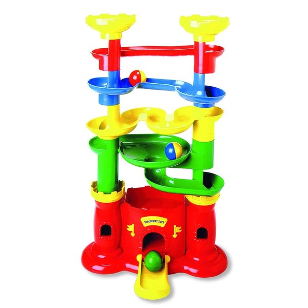 Discovery Toys Castle MARBLEWORKS® Marble Run | Kid-Powered Learning | STEM Educational Building Block Toy Learning & Childhood Development 2 Years Old and Up