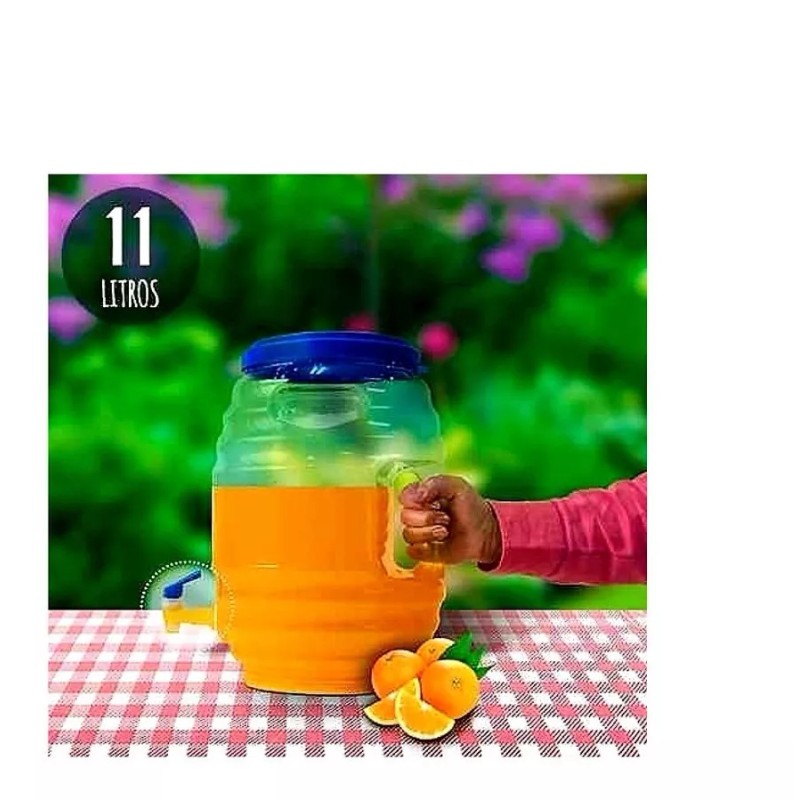 arco Dispensador Agua Fresca Vitrolero Fiestas Despachador 11l