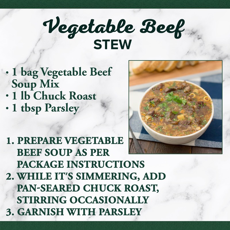 Bear Creek Soup Mix, Vegetable Beef, 8.1 Ounce