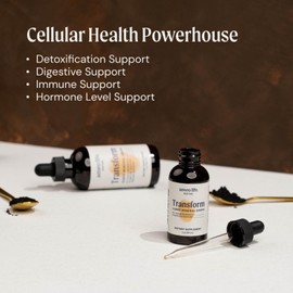 Ameo Life's Humic & Fulvic Mineral Drops - Ionic Trace Minerals for Immune and Digestive Support