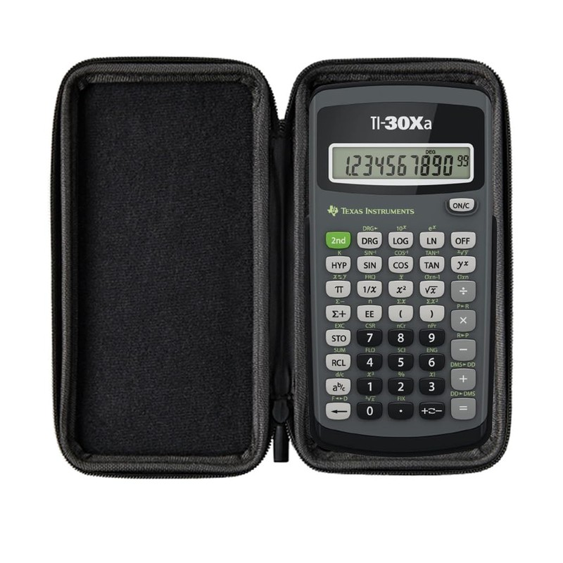 WYNGS TI-30Xa Basic Set with Protective Case Light Grey