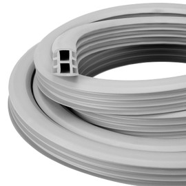 10 Ft Concrete Expansion Joint Filler Driveway Crack Filler Flexible EPDM Rubber Strip for Concrete Crack Repair Replacement Weathering Expansion Joint Upgrade (3/4 Inch)