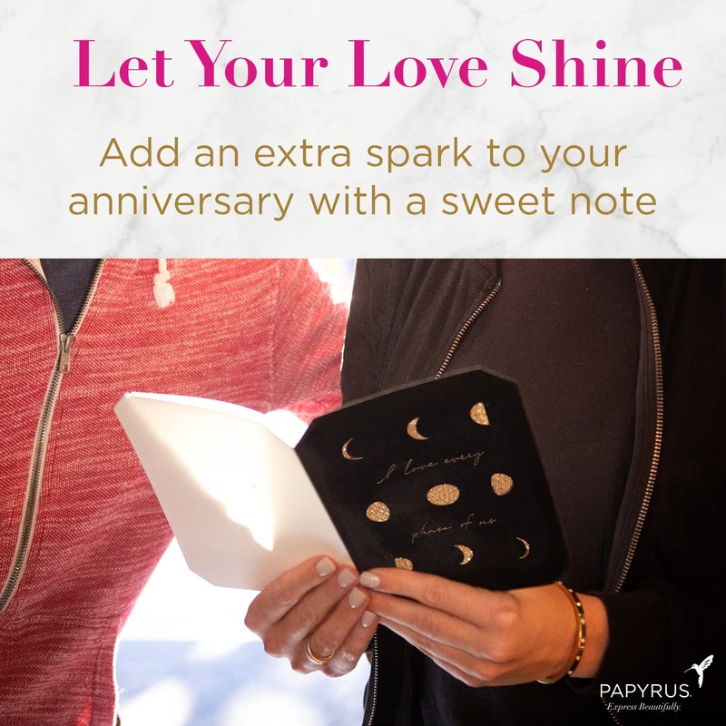 Papyrus 25th Anniversary Card for Couple (Unforgettable Moments)