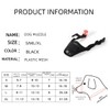 Breathable Mesh Dog Muzzle-Dog Muzzle With Soft and Adjustable Straps-Prevent