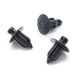 VVO Fasteners- Schwarz Kunststoff-Clips. Radhausverkleidung und Kotflügel hinten. Kompatibel mit einigen Volvo XC60, (Packung mit 10 Clips)