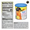 4C Zero Sugar Powdered Drink Mix Cannisters, Zero Sugar Half