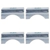 MYZHRE 4 Pcs Trailer Axle Spring Perch Seats for 1-3/4"