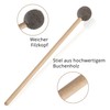 Classic Cantabile MG2220F Pair of Glockenspiel Mallets - Round Head