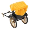 Retro Rickshaw Model Exquisite Details Nostalgic Alloy Simulation Rickshaw Toy