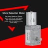 Turbine Motor Geared Speed Reduction Micro Worm Gear Transmission Parts