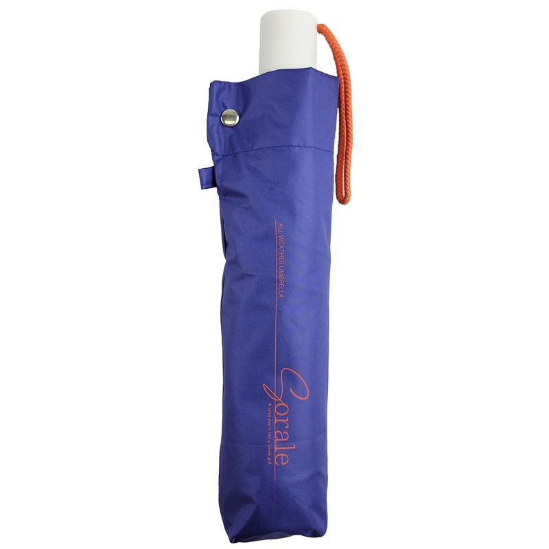 Women's Folding Umbrella, Sun & Rain, Ultra Lightweight, Ribs, 21.7