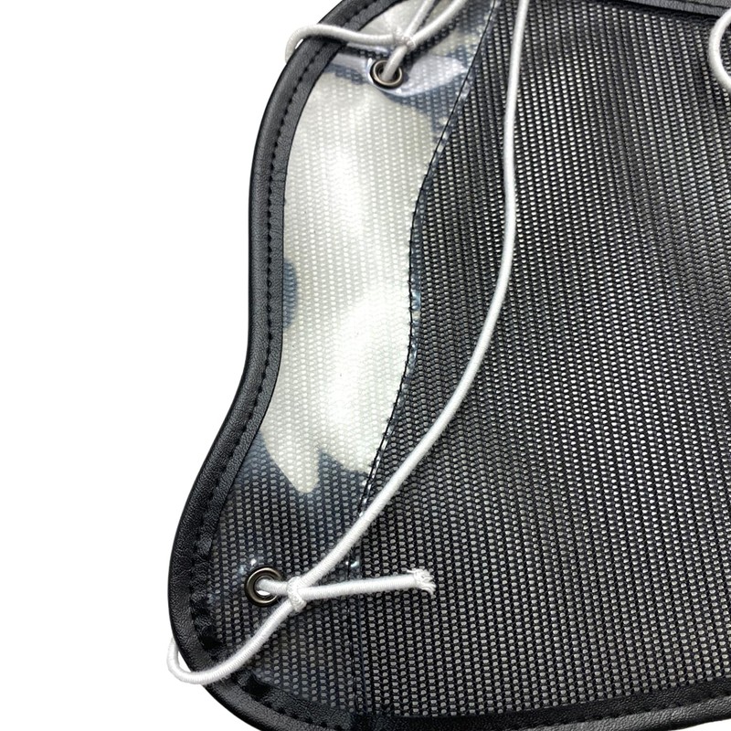 Sambu Archery Shop H-097 Kyudo Bib Mesh Protective White Black