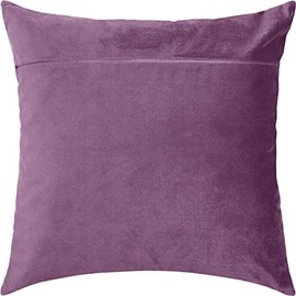 Brvsk Eggplant. Velvet Cushion Back for Needlepoint Kits up to 40×40 cm, with Zipper