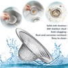 Shimeyao 100 Pcs 2.75 Mesh Sink Strainers Stainless Steel Drain