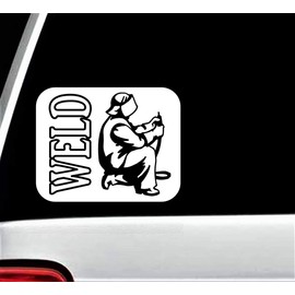 Welder Decal Sticker for Car Window 5.50 Inch BG 345