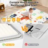 Dovesail Foldable Baby Play Mat, 47" x 47" Baby Playmat