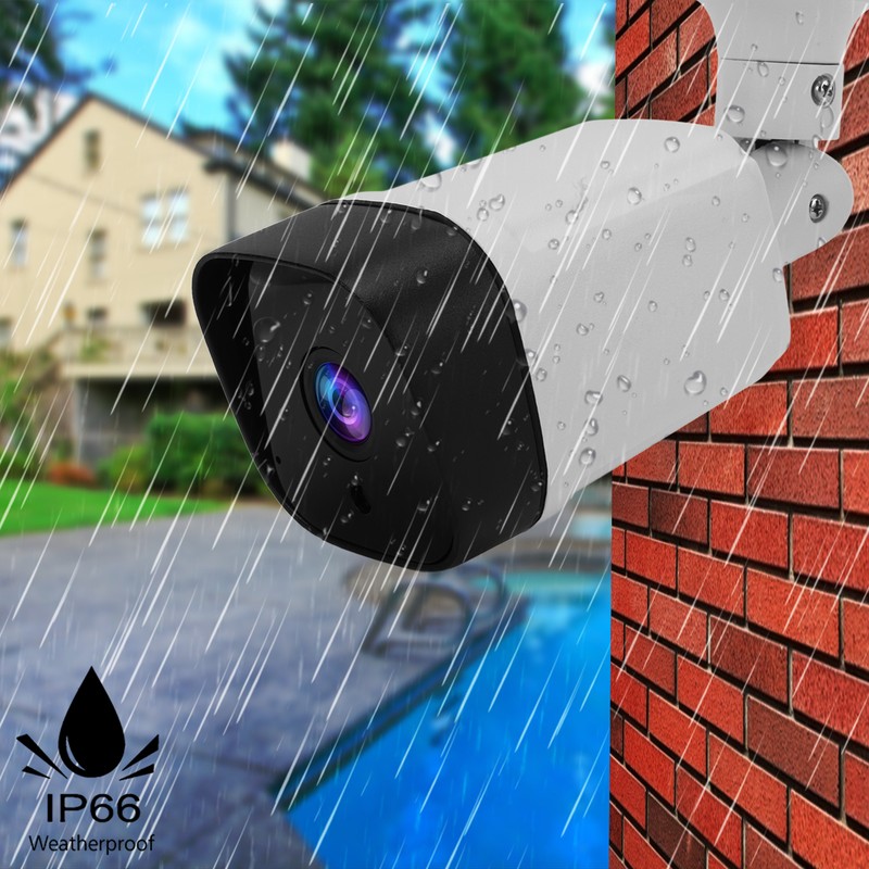 1080P HD Security Camera IP66 Waterproof Infrared Night Vision Analog
