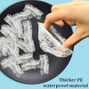300 piezas desechables transparentes para los oídos, protectores de ducha,