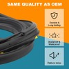 JDMON 2PCS Door Moulding Strip Weatherstrip Seals Compatible with 2006-2011