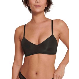 Sloggi Women's Soft Adapt P Padded Bra, Black, S Plus