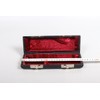 YoungMonic Black Piccolo Flute Hard Case Faux Leather Outer Piccolo
