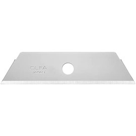 OLFA Dual Edge Safety Knife Blades, 50 Blades (SKB-2/50B) - Trapezoid Shaped Dual-Side Carbon Steel Utility Knife & Safety Cutter Replacement Blades, Fits OLFA SK-4, SK-9, & UTC-1 Knives