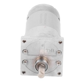 DC Gear Motor Eccentric Shaft CW CCW Self Locking Brass Coil Speed Reduction Geared Motor DC24V 100RPM