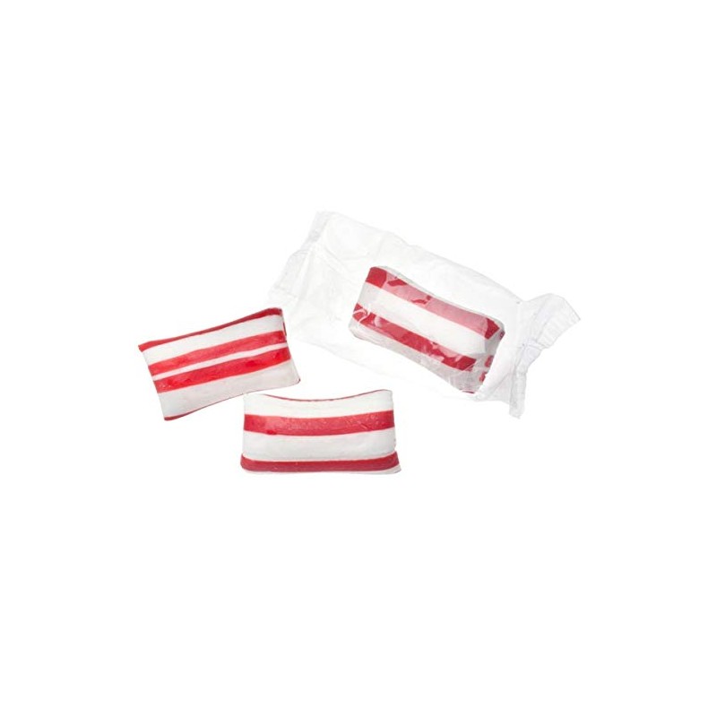 Candyman's Individually Wrapped Hard Candy Naturally Flavored Red & White