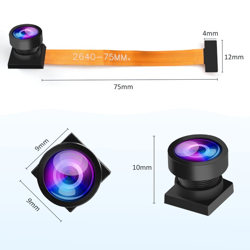 diymore 2640 Camera Module 160° Wide Angle Lens 2 Megapixel
