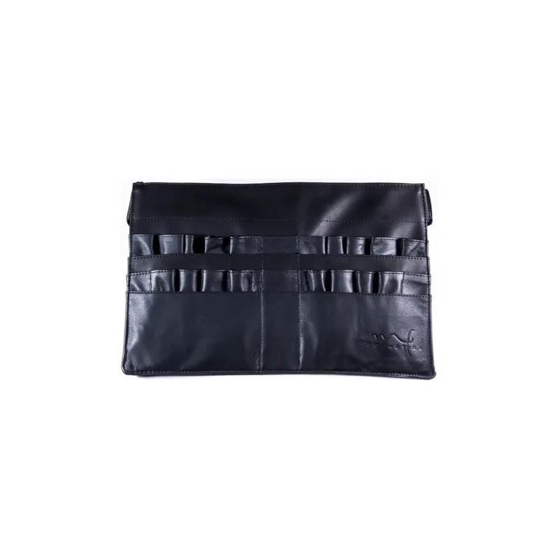Set Brochas Maquillaje 39 Piezas MF Cosmetics Negro Con Estuche