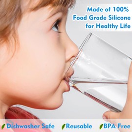 YEPfomi - Tapones reutilizables para jarra de agua de 5 galones, material de silicona de grado alimenticio, tapas de botella de agua de 2/3/5 galones, tapa para dispensador de agua (3)