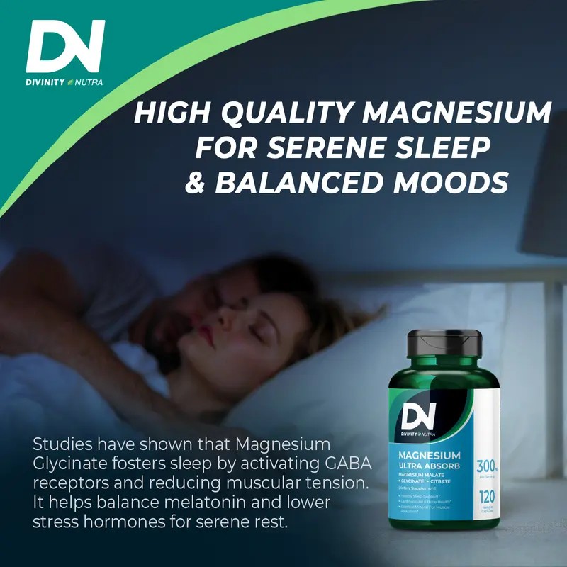 DN Triple Magnesium Complex – Glycinate, Malate & Citrate for