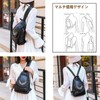 HUAZHIMAO Small Backpack Purse for Women, Soft Washed PU Leather