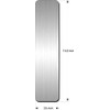 Sign Plate [Flyer Mailing, Solicitation, Sales, No Prohibited (Vertical)] Hairline,
