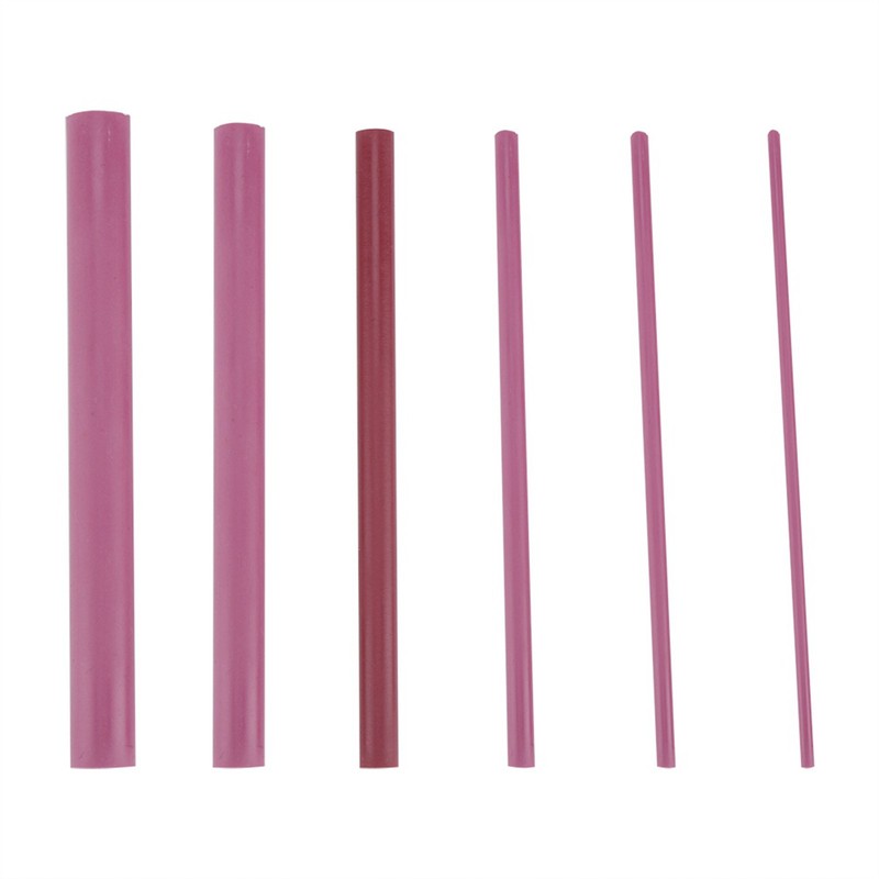 6 PCS 3000 Grits Ruby Polishing Oil Stone Sharpener Sharpening