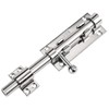 Litensh Door Bolt for Sliding Gates with Hole for Padlock,