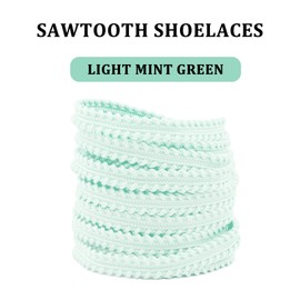 UamGlsob Running Shoe Laces for AlphaFly 3 Sneakers, Athletic Shoelaces Replacement Shoe Strings for Vaporfly 3 Trainers Men Women (Light Green, 54"/140cm)