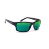 Coyote Eyewear BP-13 Polarized BiFocal Sunglasses +2.00 in Black/Green Mirror