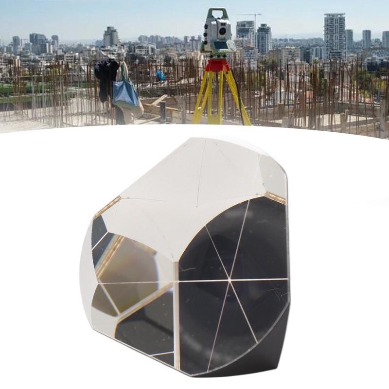 Corner Cube Prism High Accuracy Silver Coated K9 Optical Glass
