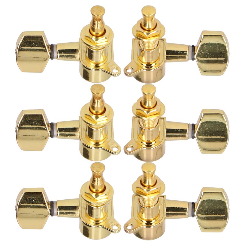 3 Left3 Right Guitar Tuning Pegs Machine Heads Tuner Electric