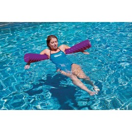 Wow Sports WOW Dipped Non-Slip Ribbed Foam Pool Noodle - Purple (17-2070P)