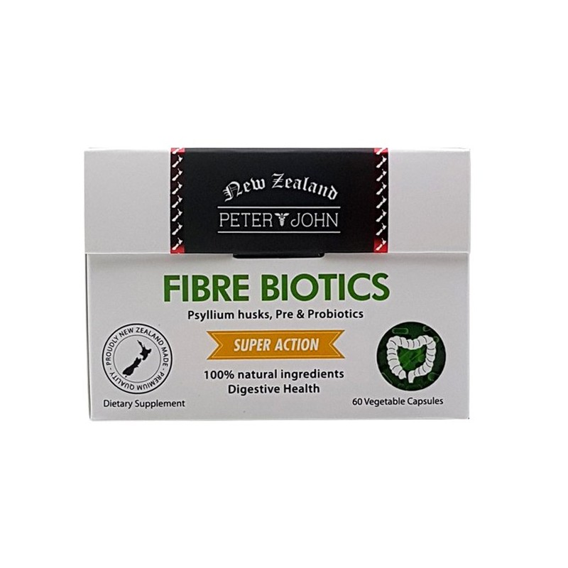 Peter & John 피터앤존 화이버 바이오틱스 차전자피 60캡슐 Peter &