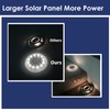 SHONELIGHTING Solar Deck Lights, IP67 Waterproof Pool Lights, Anti-Slip&Trip Super