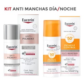 Kit Anti Manchas Hiperpigmentacion Dia Y Noche Eucerin Fps50